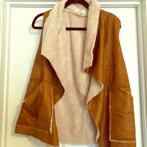 Sheep Skin Cascade Vest